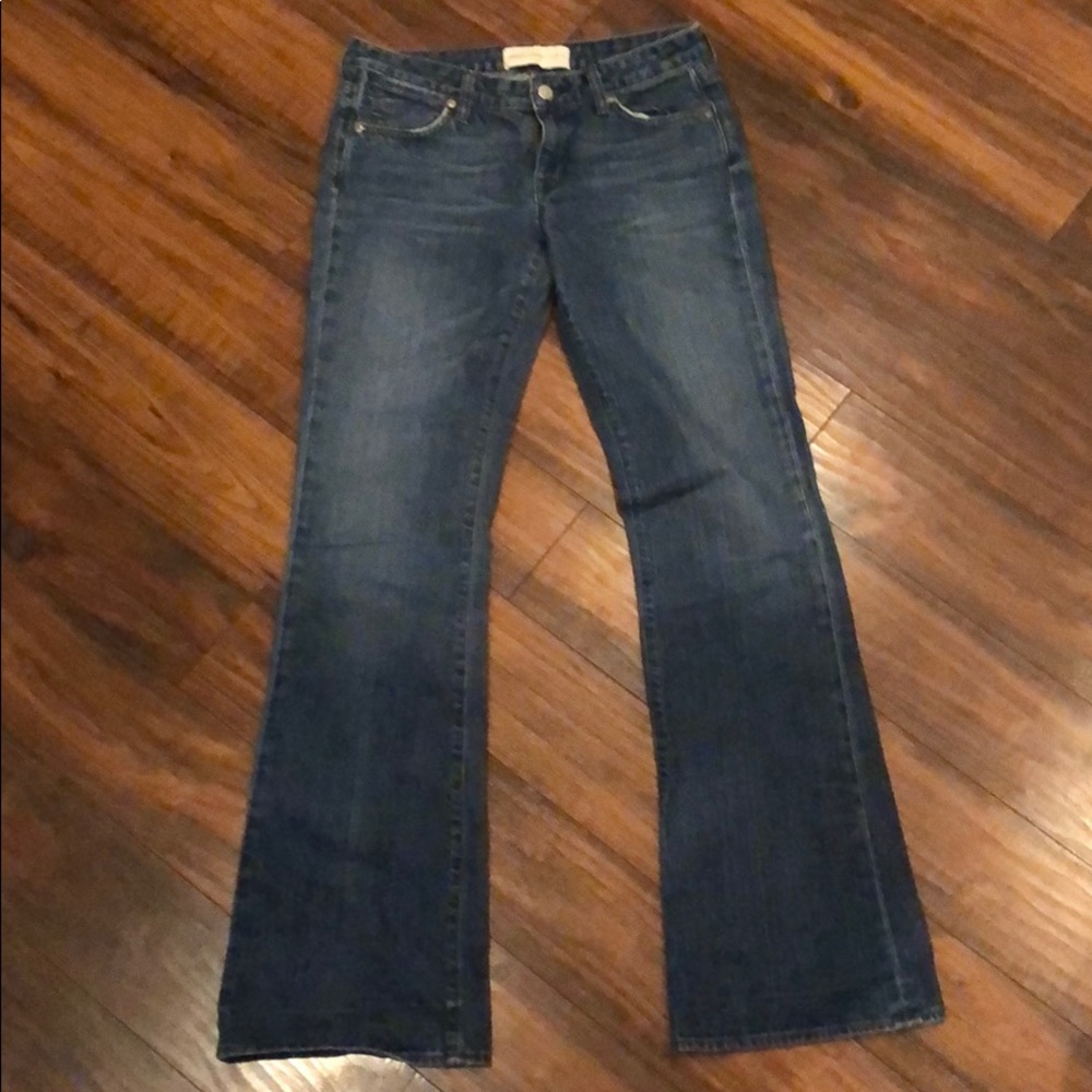 Paper denim jeans